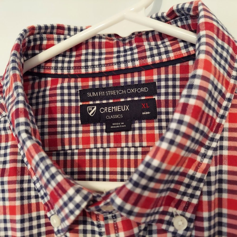Daniel Cremieux Stretch Oxford Long Sleeve - Picture 3 of 5